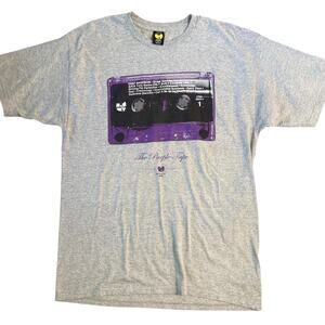 VTG Wu-Tang Clan Shirt Chef Raekwon Only Built 4 Cuban Linx Purple Tape Large